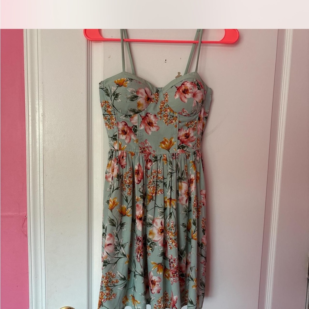 Floral Strappy Dress